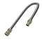 Flextron Gas Line Hose 1/2'' O.D.x36'' Length 1/2" FIPx3/8" MIP Fittings, Stainless Steel Flexible Connector FTGC-SS38-36F - alternate 1